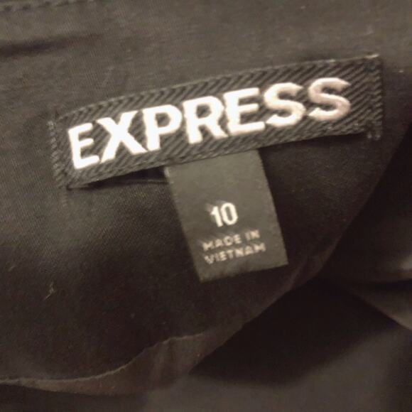 Express short black straight goth skirt - Picture 11 of 12